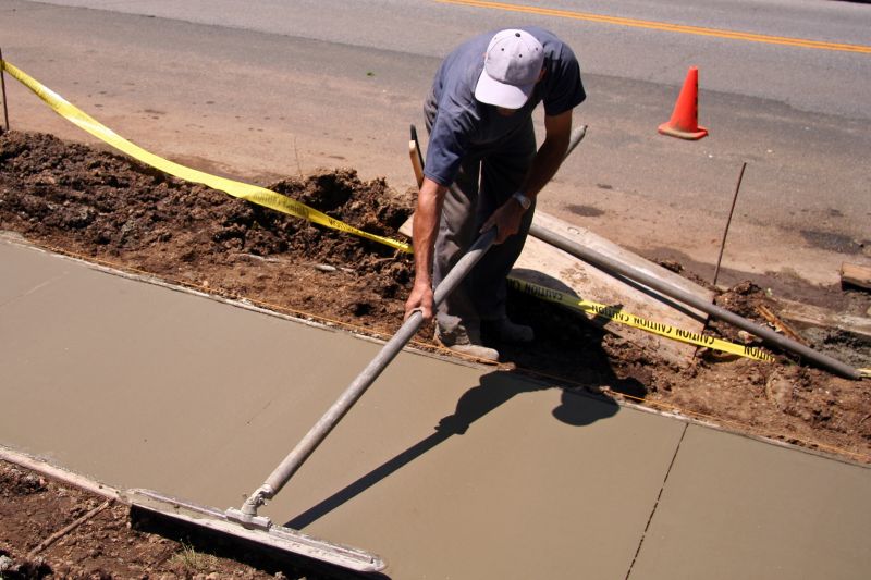 Local Concrete Sidewalk Grinding pros at work