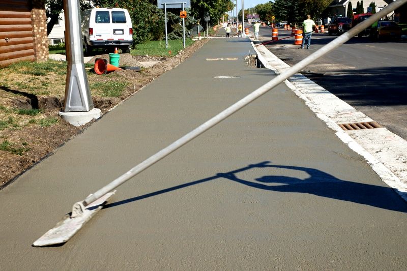 Service Locations for Concrete Sidewalk Grinding
